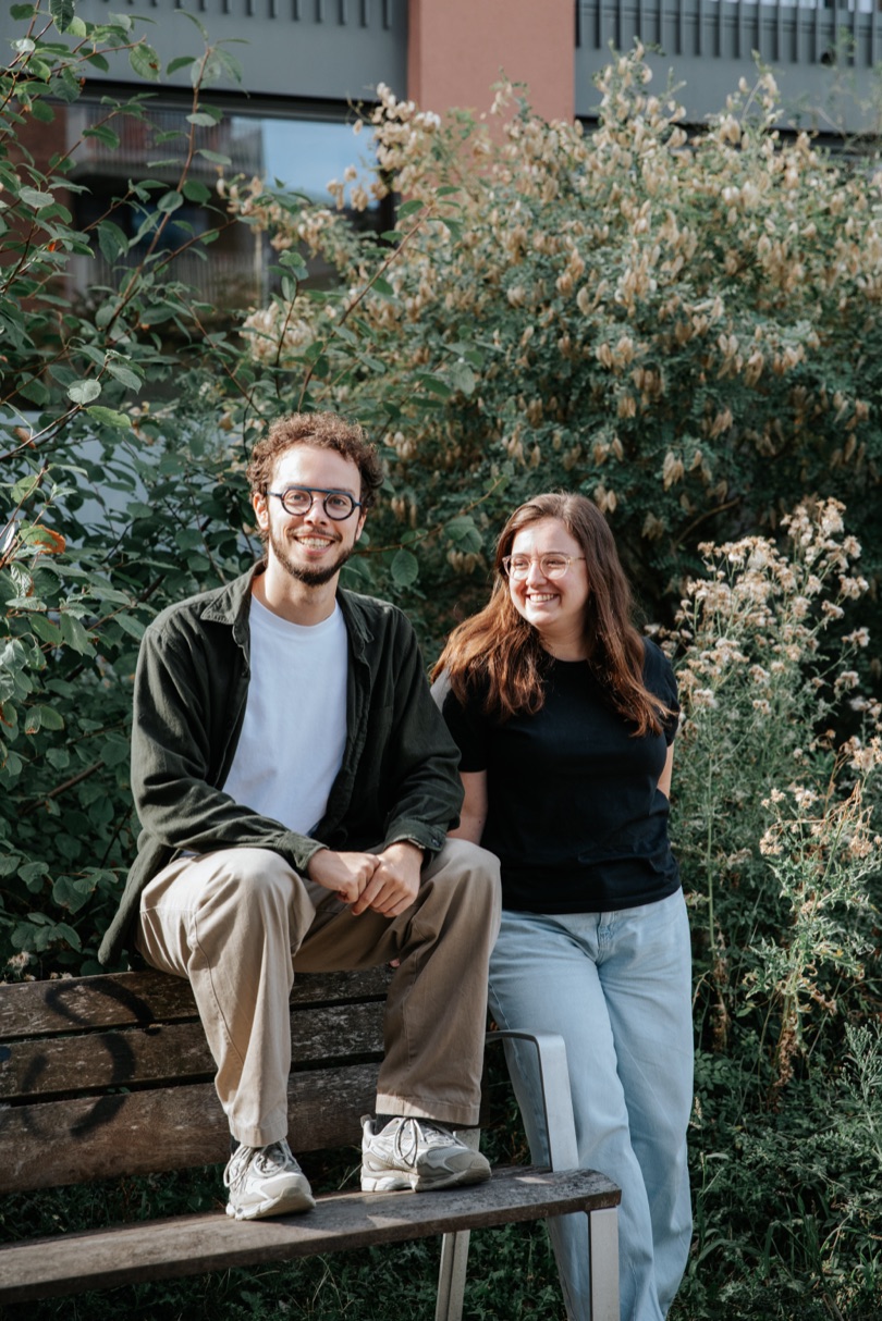 Portret van Nele De Bruycker en Tomas De Preter